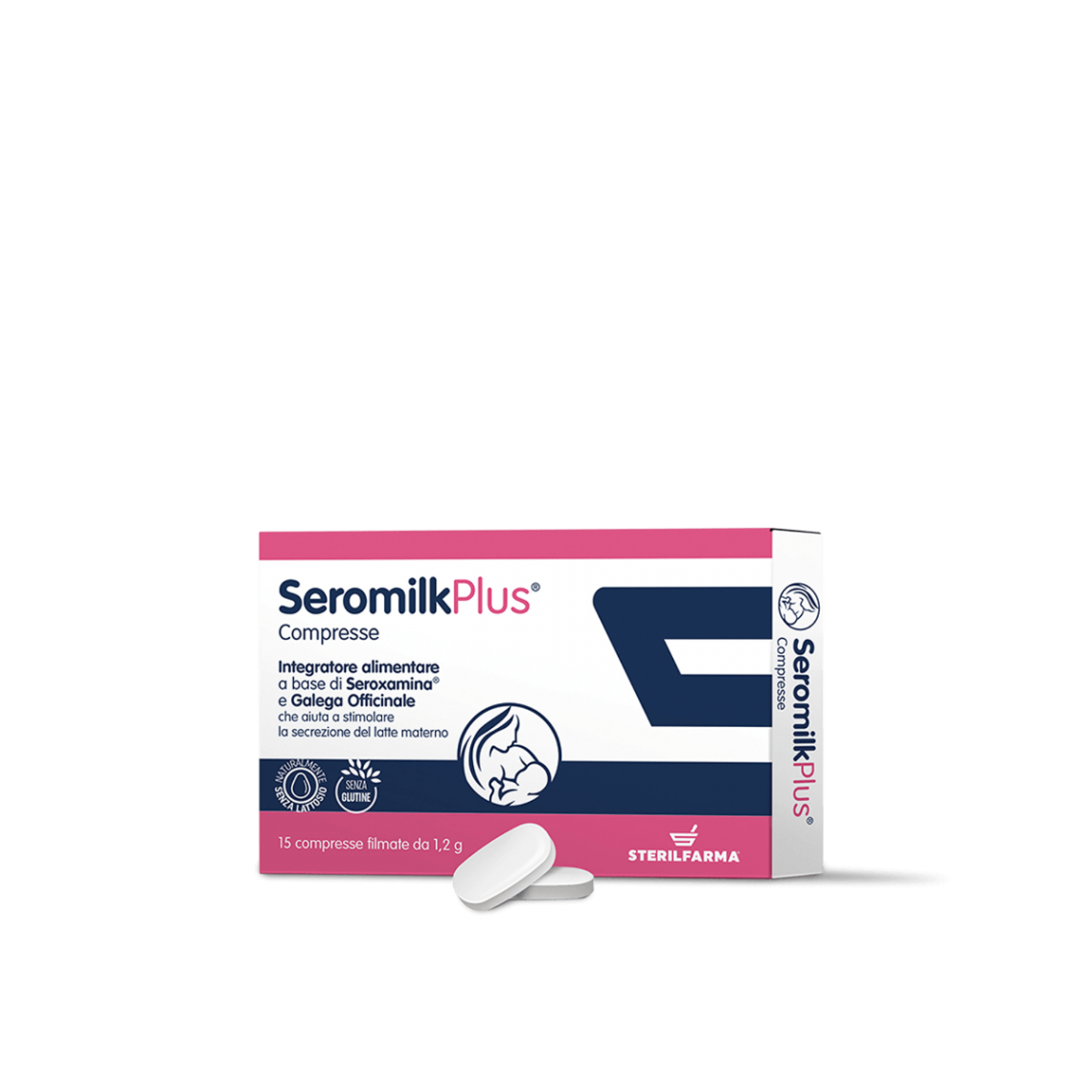 Sterilfarma Seromilk Plus 15 Compresse da 1,2 gr