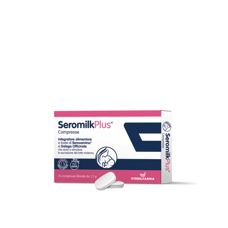 Sterilfarma Seromilk Plus 15 Compresse da 1,2 gr