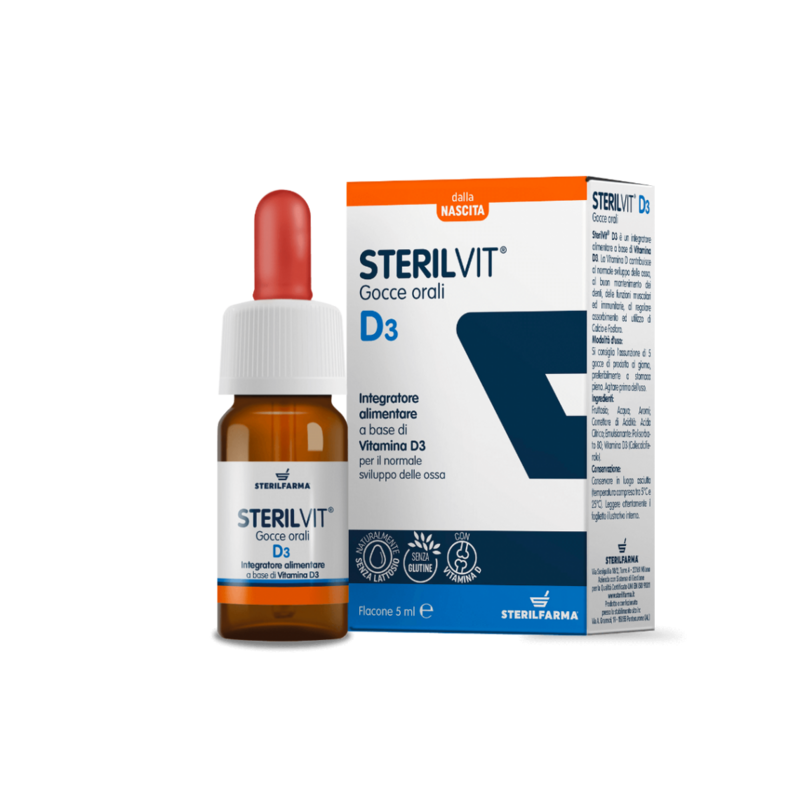 Sterilfarma Sterilvit D3 Gocce 5ml