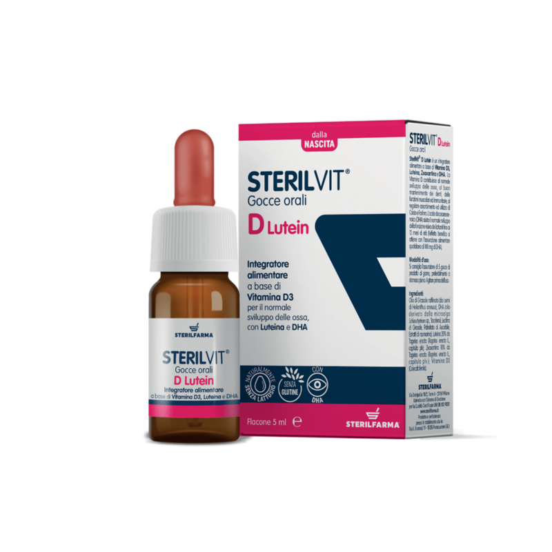 Sterilfarma Sterilvit D Lutein Gocce 5ml