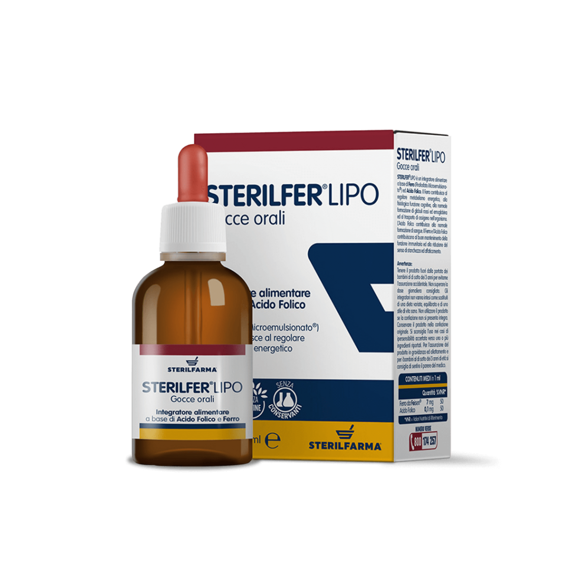 Sterilfarma Sterilfer Lipo Gocce 30ml