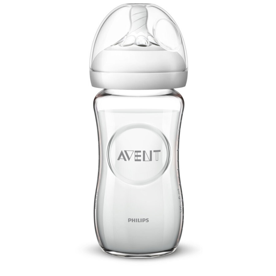 Avent Biberon Natural 240ml in Vetro