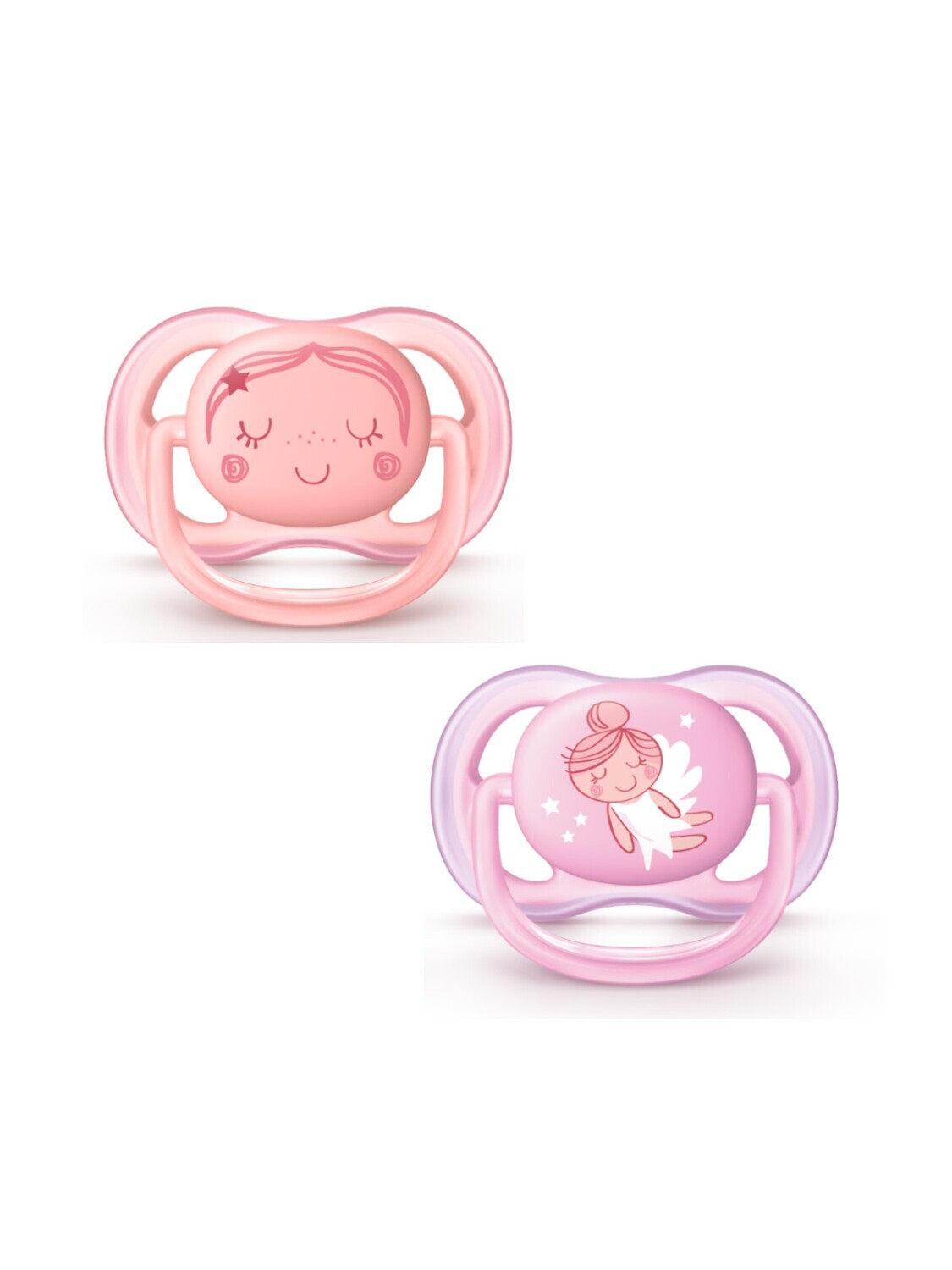 Avent Succhietti Ultra Air 0-6 Mesi Femmina Fairy 2pz
