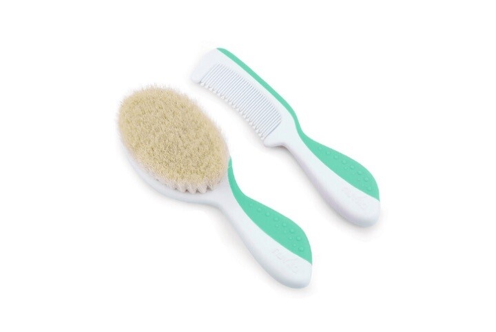 Nuvita Set Pettine e Spazzola Verde