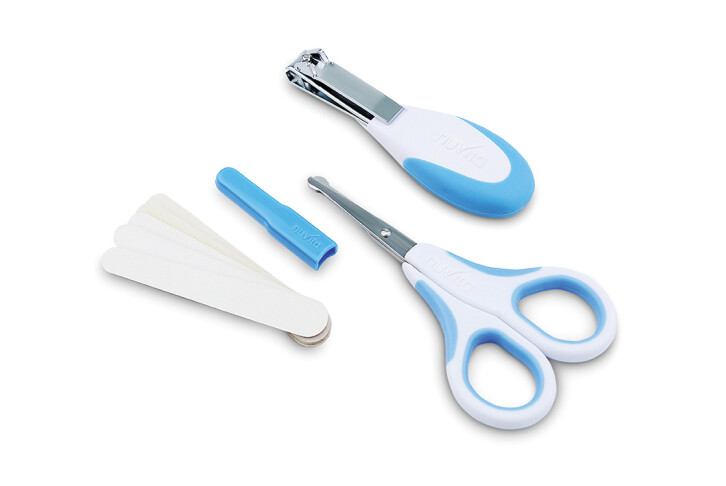 Nuvita Set Baby per la Cura delle Unghie Blu