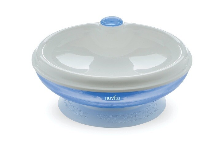 Nuvita Piattocaldo con Ventosa 6M+ Blu