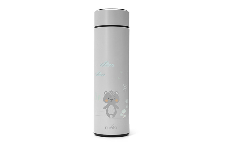 Nuvita Borraccia Termica con Termometro 500ml Bianco