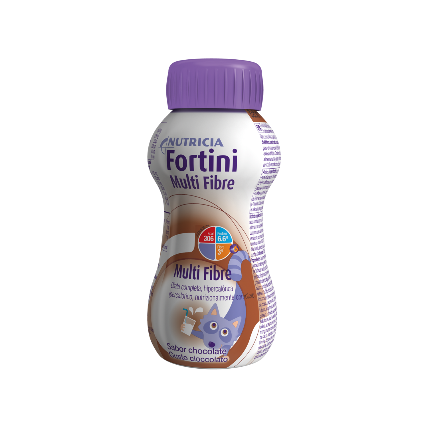 Nutricia Fortini Multi Fibre a Gusto Cioccolato 200ml