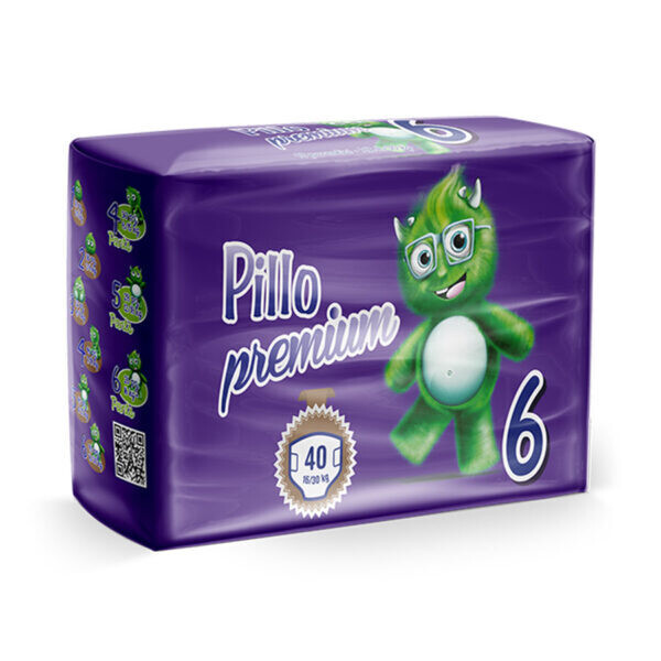 Pillo Pannolini 6 Tg 15-30Kg 40pz