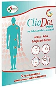 Cliadol Patch Cerotti per Dolori Articolari e Muscolari 5 Pezzi