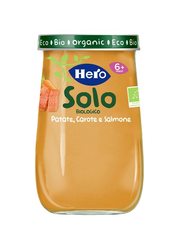 Hero Omogeneizzato Salmone Verdure190gr