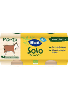 Hero Omogeneizzato di Carne Manzo 2x80g