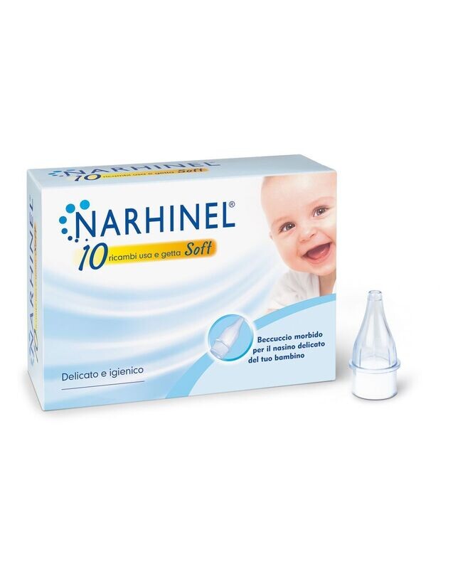 Narhinel Ricambi Soft per Aspiratore da 10 pz