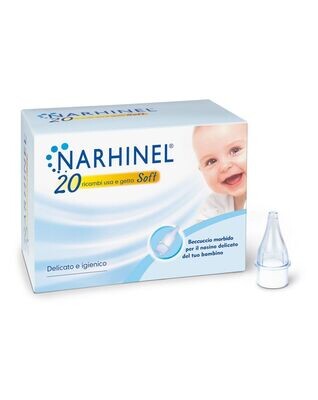 Narhinel Ricambi Soft per Aspiratore da 20 pz