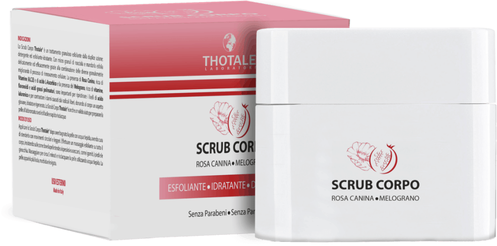 Thotale Scrub Corpo Esfoliante Idratante Detergente Vasetto 200ml