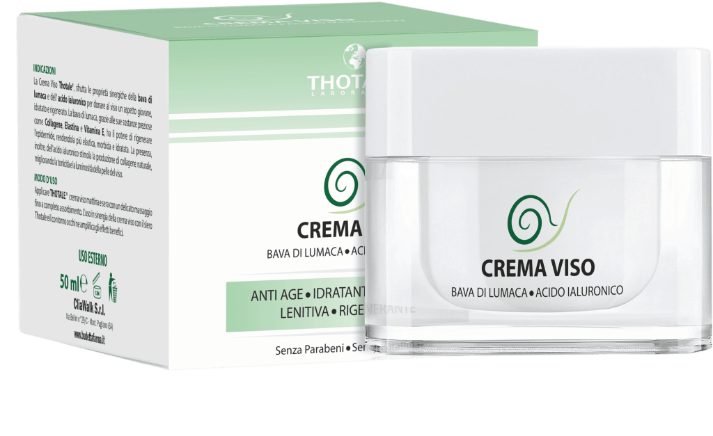 Thotale Crema Viso Anti Age Idratante Levigante Lenitiva Rigenerante 50ml