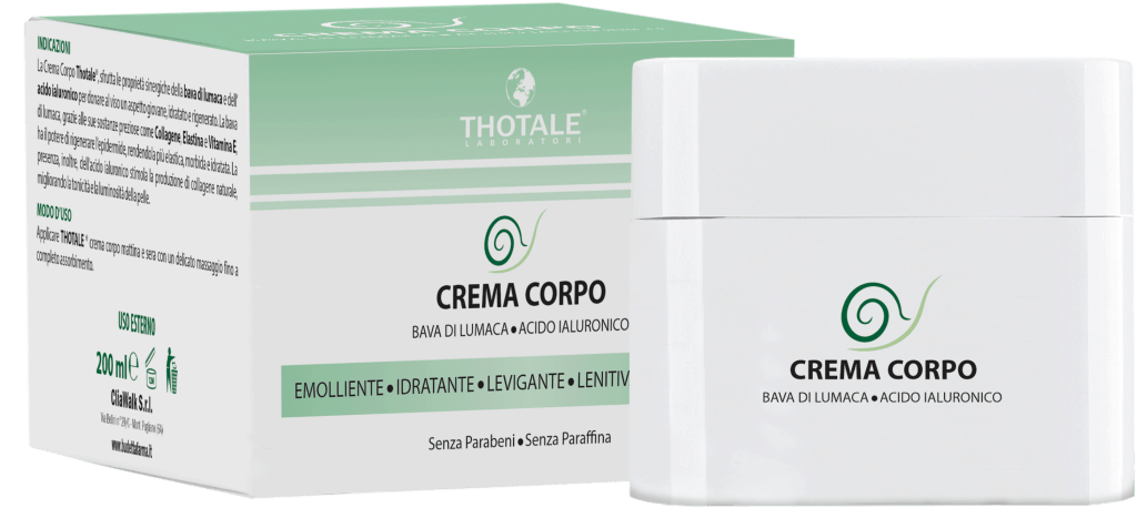 Thotale Crema Corpo Emolliente Idratante Levigante Lenitiva Rigenerante 200ml