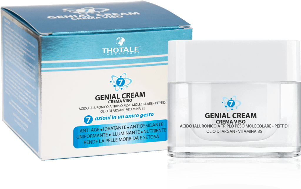 Thotale Crema Viso Anti Age Idratante Antiossidante Uniformante Illuminante Nutriente 50ml