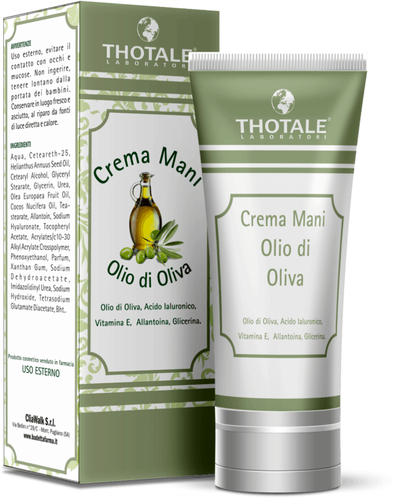 Thotale Crema Mani Olio di Oliva 100ml