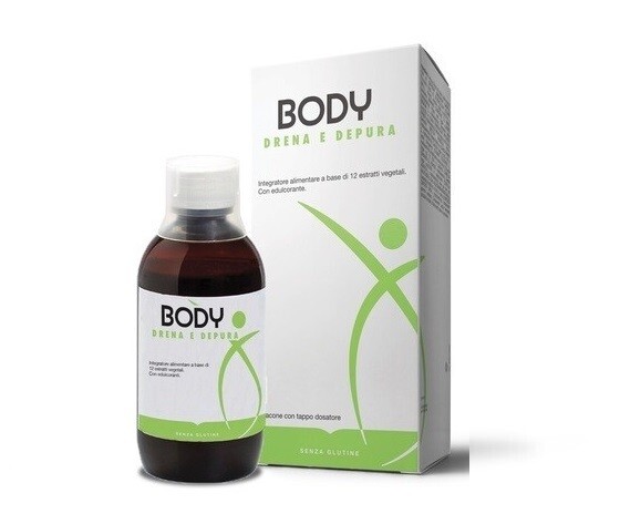 L.R.B. Body Drena e DepuraIntegratore alimentare con Edulcorante da 500ml