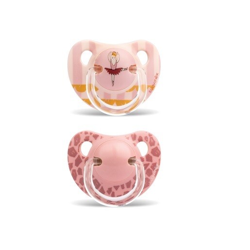Suavinex Succhietti Tettina Anatomica 6-18  mesi 2pz