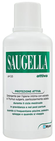 Saugella Attiva Detergente Intimo Ph 3.5 500ml