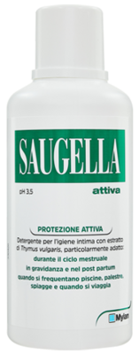 Saugella Attiva Detergente Intimo Ph 3.5 500ml