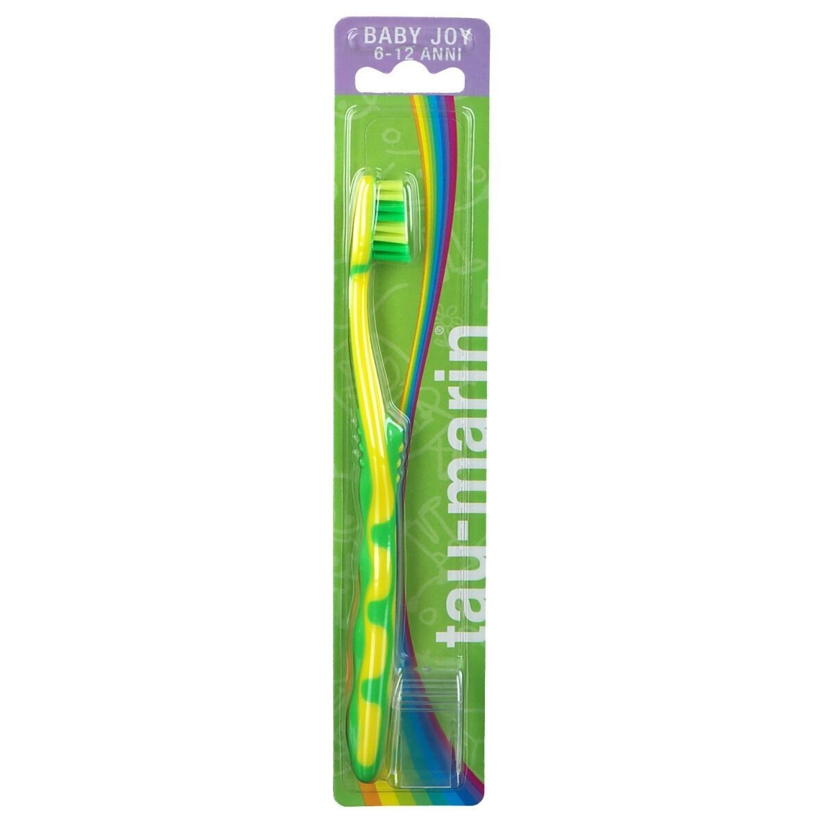 Alfasigma Spazzolino Tau-Marin Baby Joy 6-12 Anni Verde