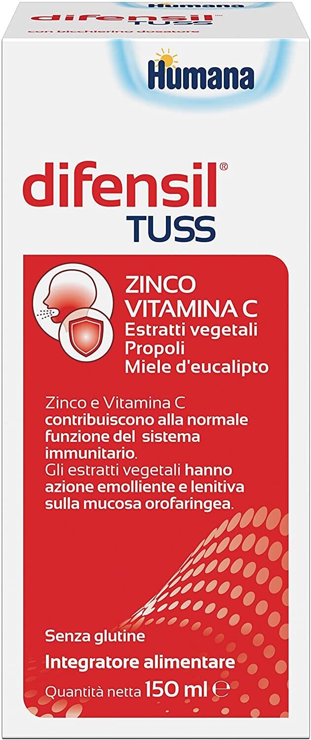 Humana Difensil Tuss Integratore Alimentare 150ml