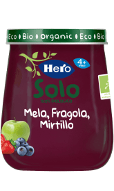 Hero Omogeneizzato di Frutta Mela Fragola Mirtillo 120gr