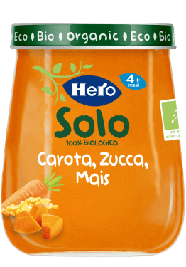 Hero Omogeneizzato Carota Zucca Mais 120gr