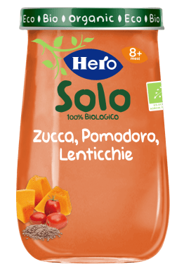Hero Omogeneizzato Zucca Pomodoro Lenticchie 190gr
