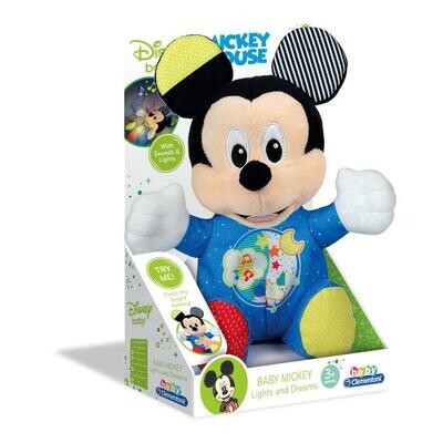 Clementoni Baby Mickey Lightin Plush