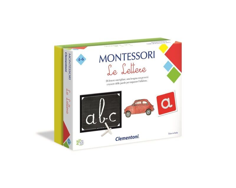 Clementoni Montessori Le Lettere