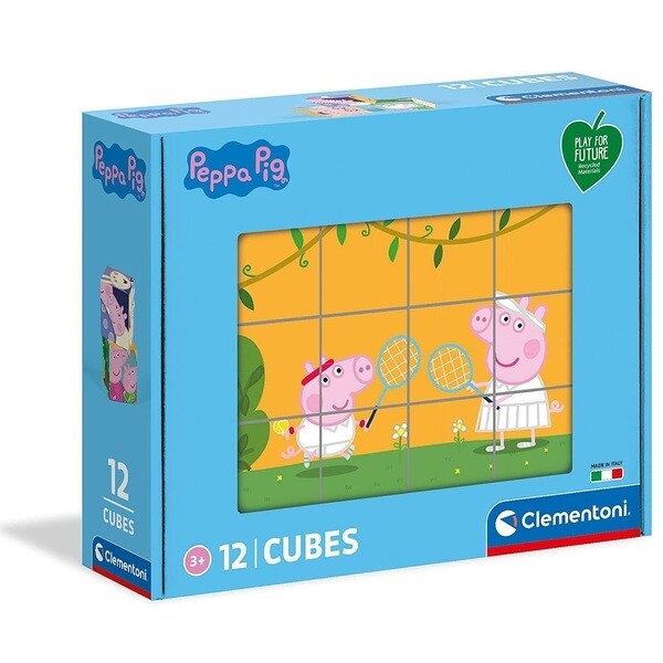 Clementoni Peppa Pig Cubes 12pz