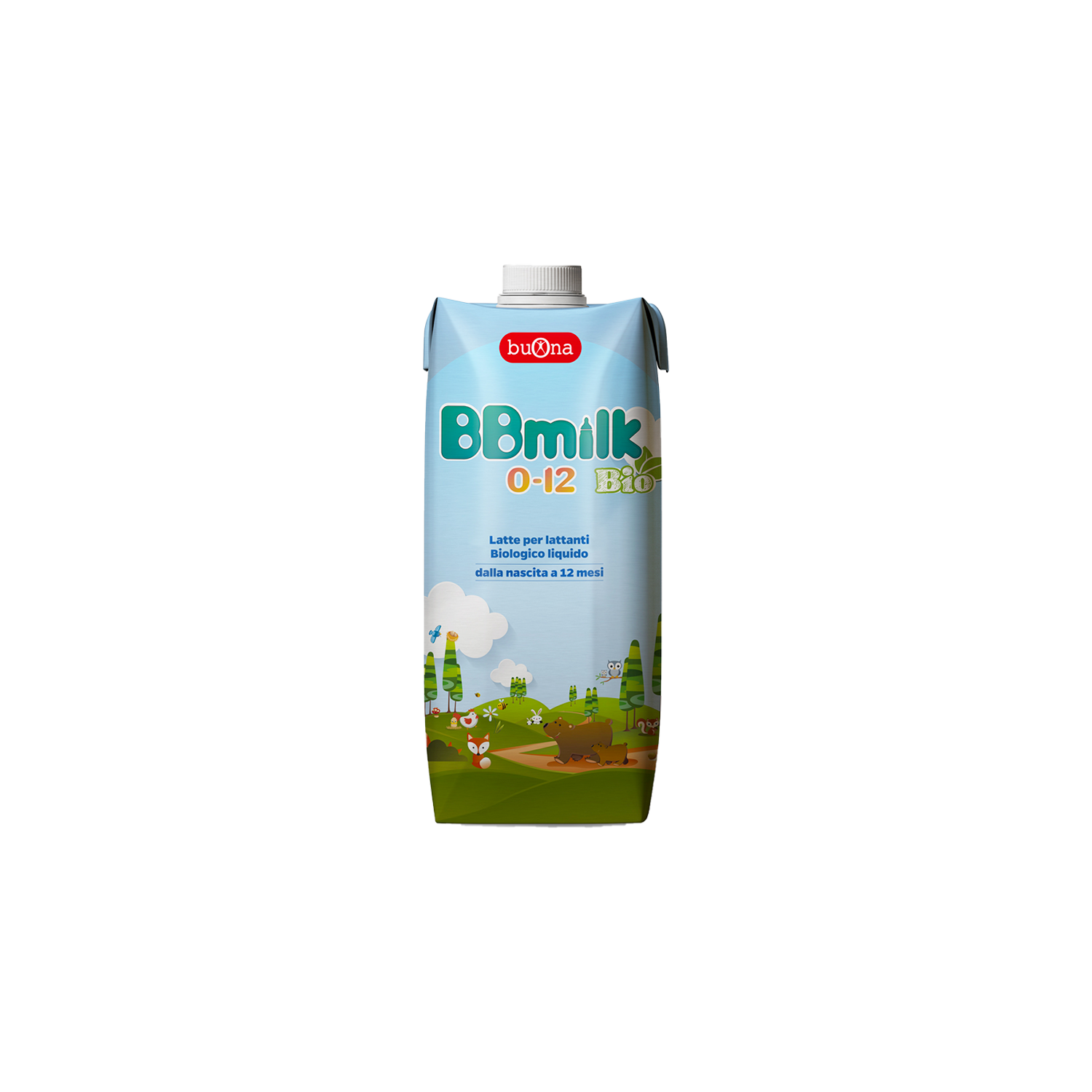 Bbmilk Latte Bio 0-12 Mesi Liquido 12 buste da 500ml