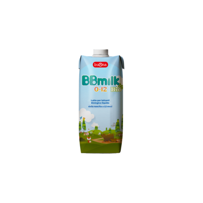 Bbmilk Latte Bio 0-12 Mesi Liquido 12 buste da 500ml