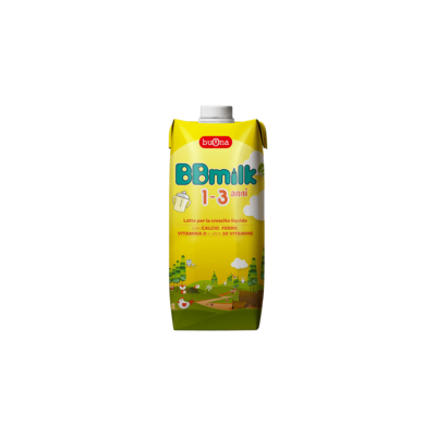 Bbmilk Latte Bio 1-3 Anni Liquido 12 buste da 500ml