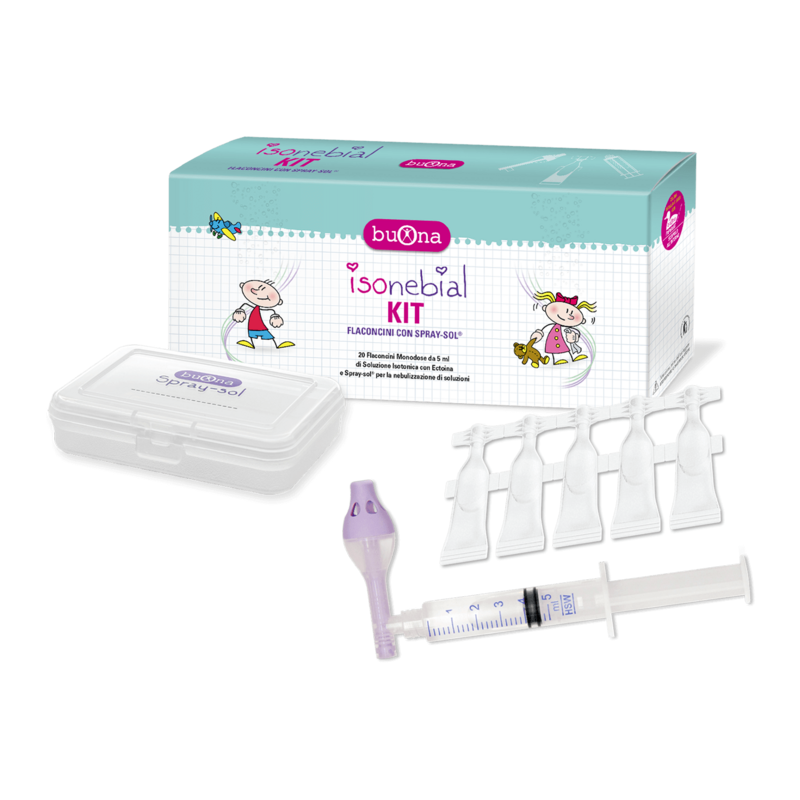 Buona Isonebial Kit 20 flanconcini con Spray -sol