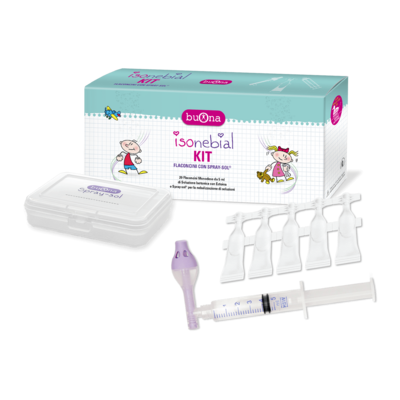 Buona Isonebial Kit 20 flanconcini con Spray -sol