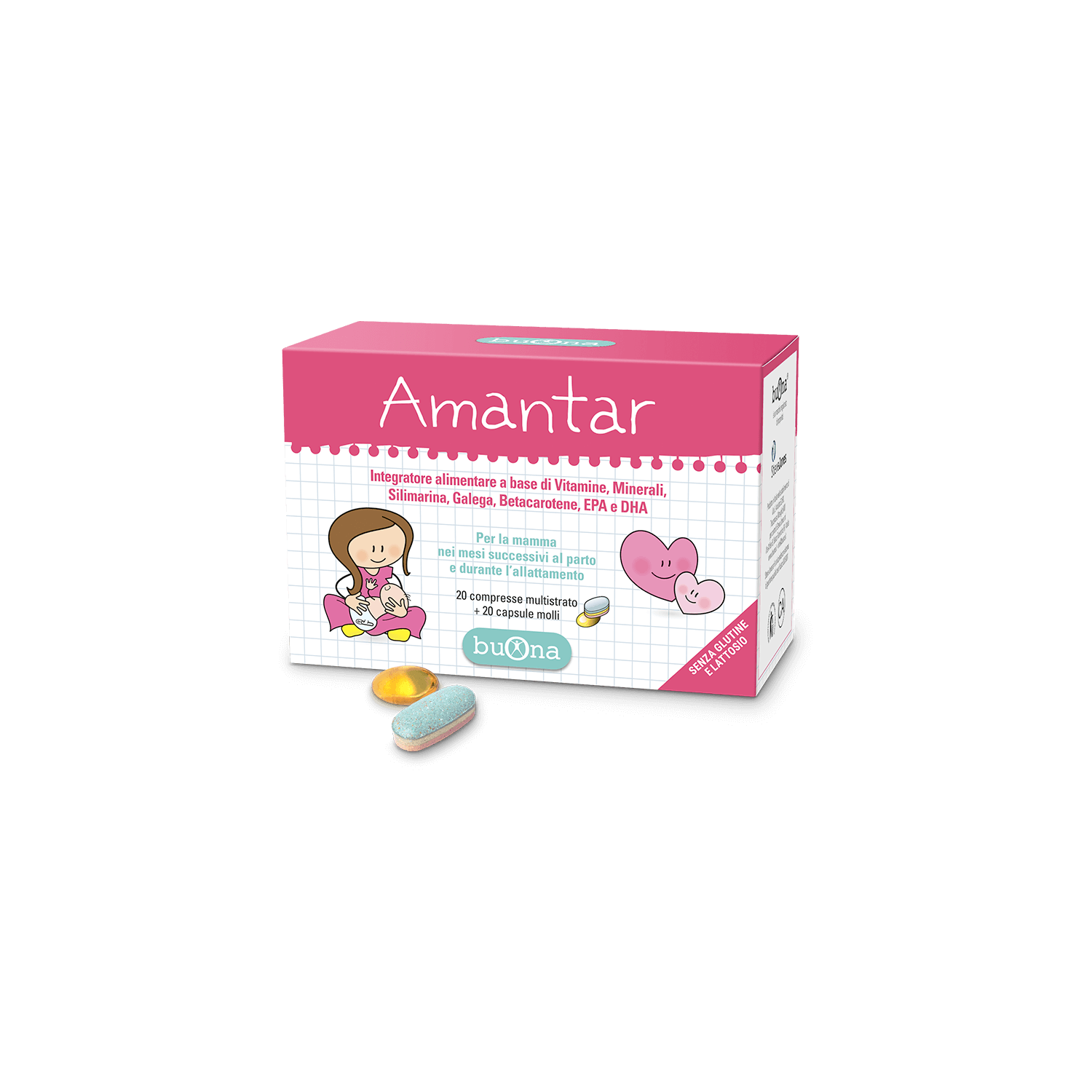 Buona Amantar 20 Compresse + 20 Capsule