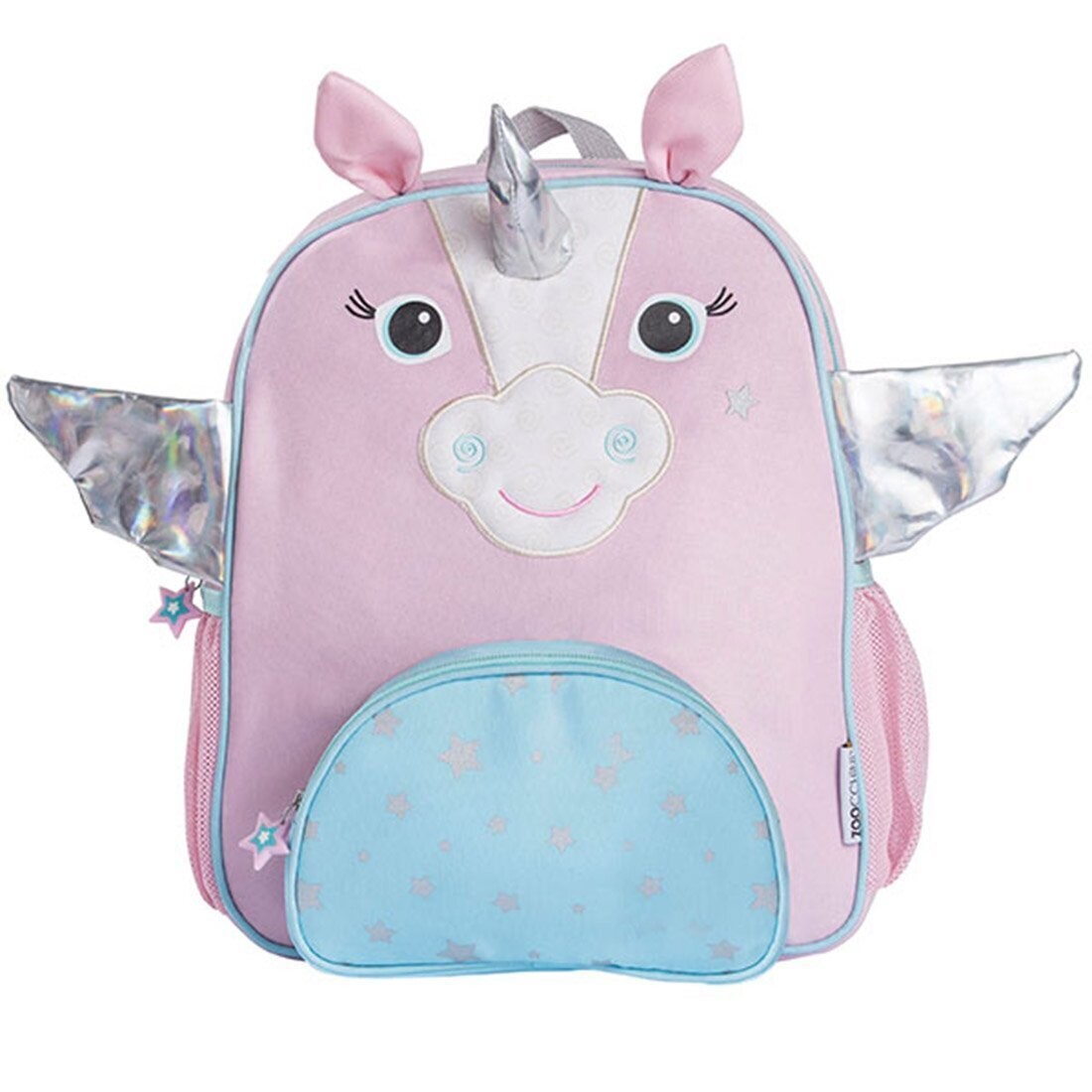 Zoocchini Zaino Bimbe Allie L&#39;Unicorno 33 x 26,5 x 10 cm