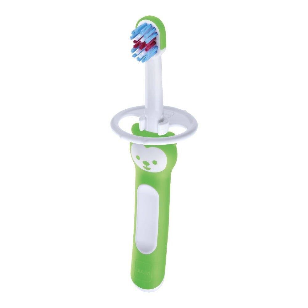 Mam Baby’s Brush Spazzolino Verde per Bambini
Per Lavarsi i Denti da Soli