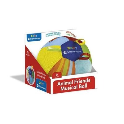 Clementoni Animal Friends Musical Ball