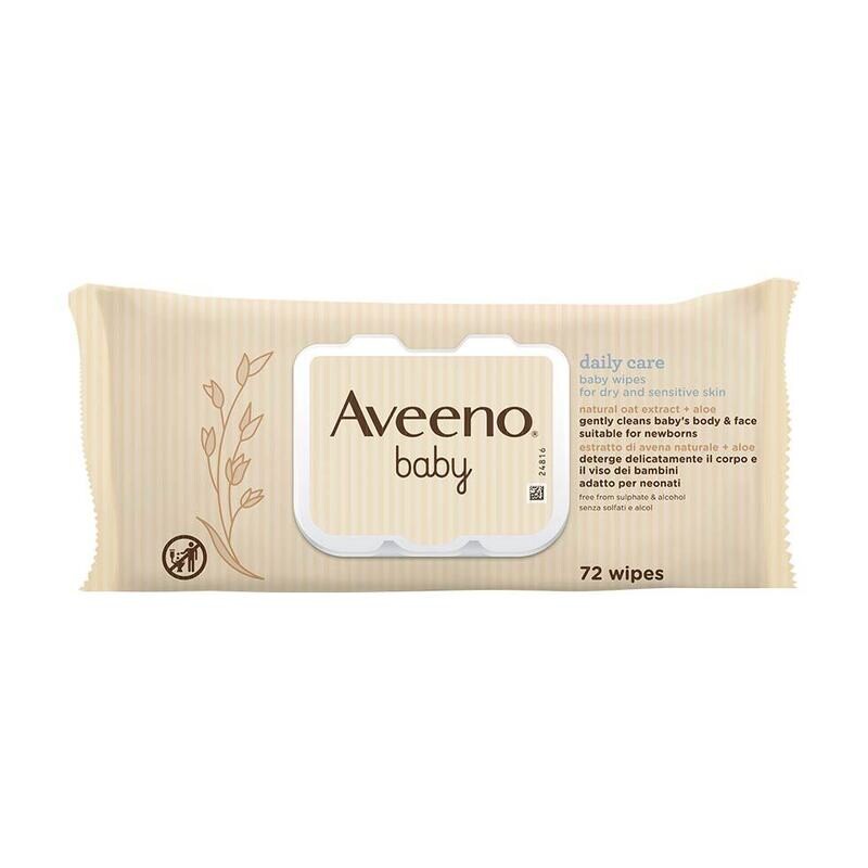 Aveeno Baby Daily Care Salviettine 72pz
