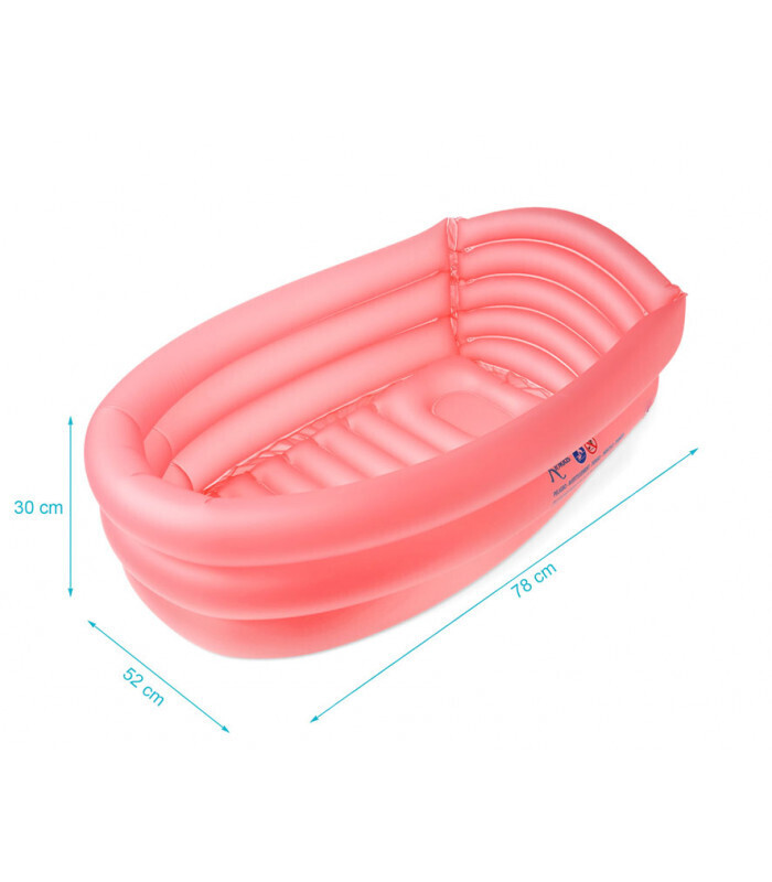 Kiokids Vasca Gonfiabile Rosa per Bambini