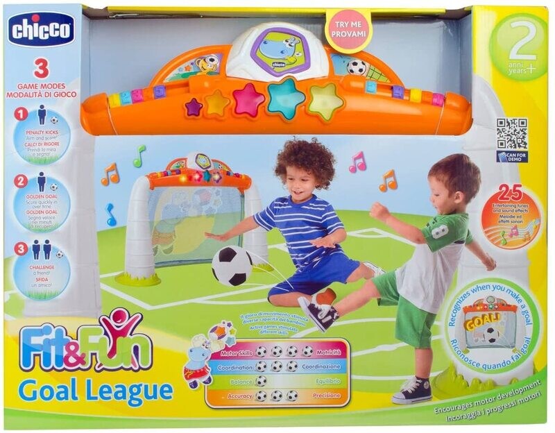 Chicco Porta da Calcio ProGoal League - Fit&amp;Fun