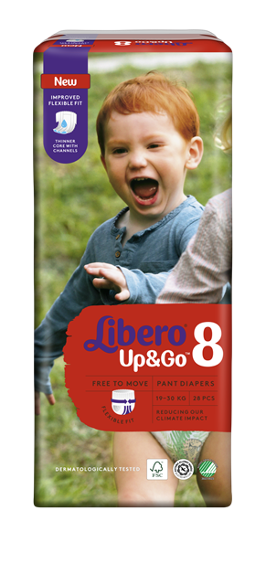 Libero Up&amp;Go 8 Pannolino a Mutandino 19-30 kg 14pz