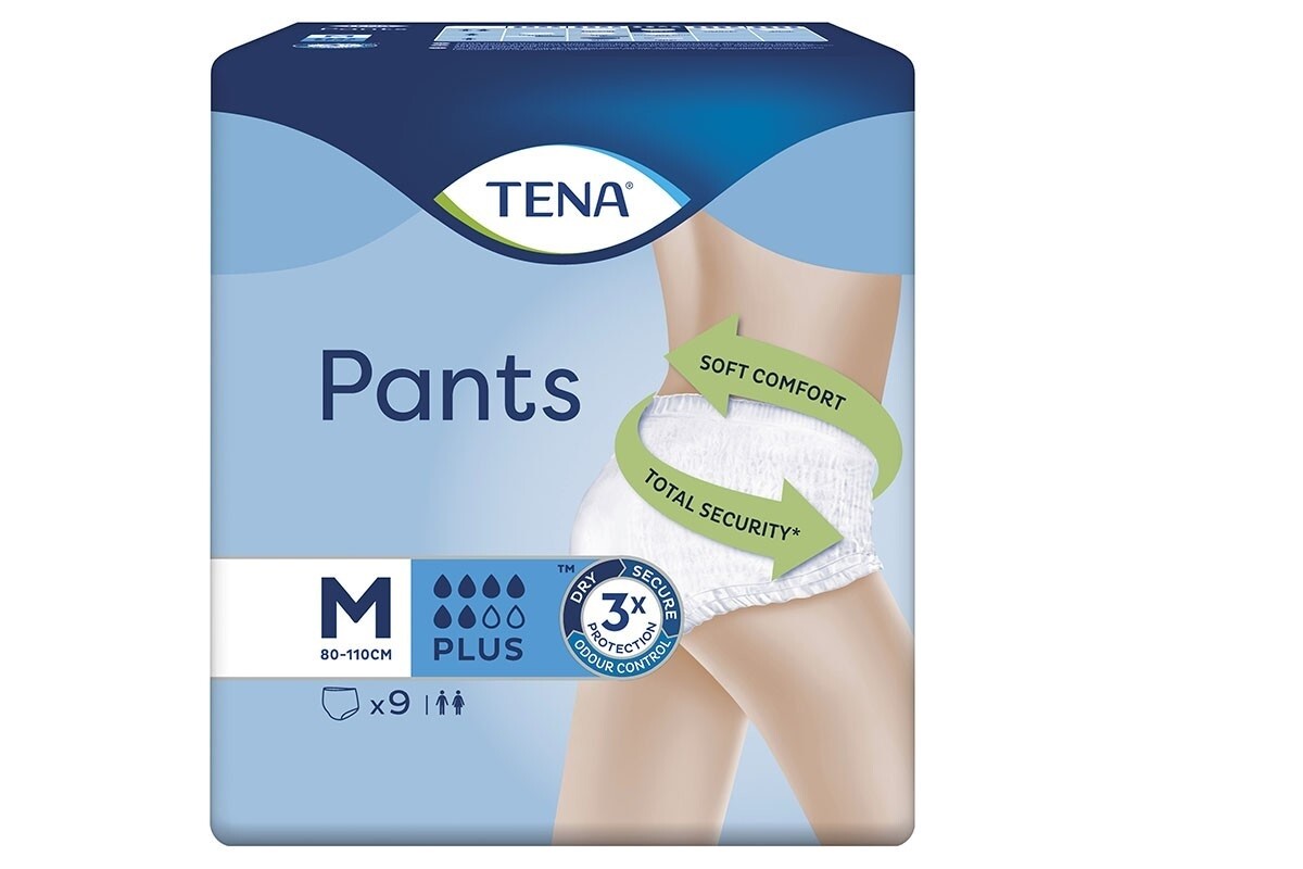 Tena Pants Plus Pannoloni a Mutandine tg M 6 Gocce da 9Pz