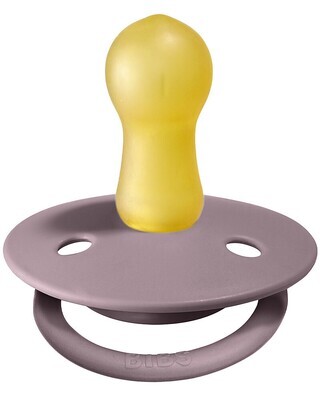 Bibs De Lux Set Succhietti 0-6 Mesi Lilla e Rosa Gomma Naturale